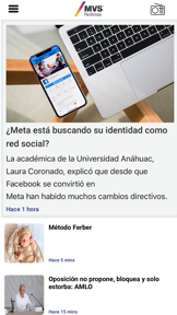 MVS Noticias screenshot