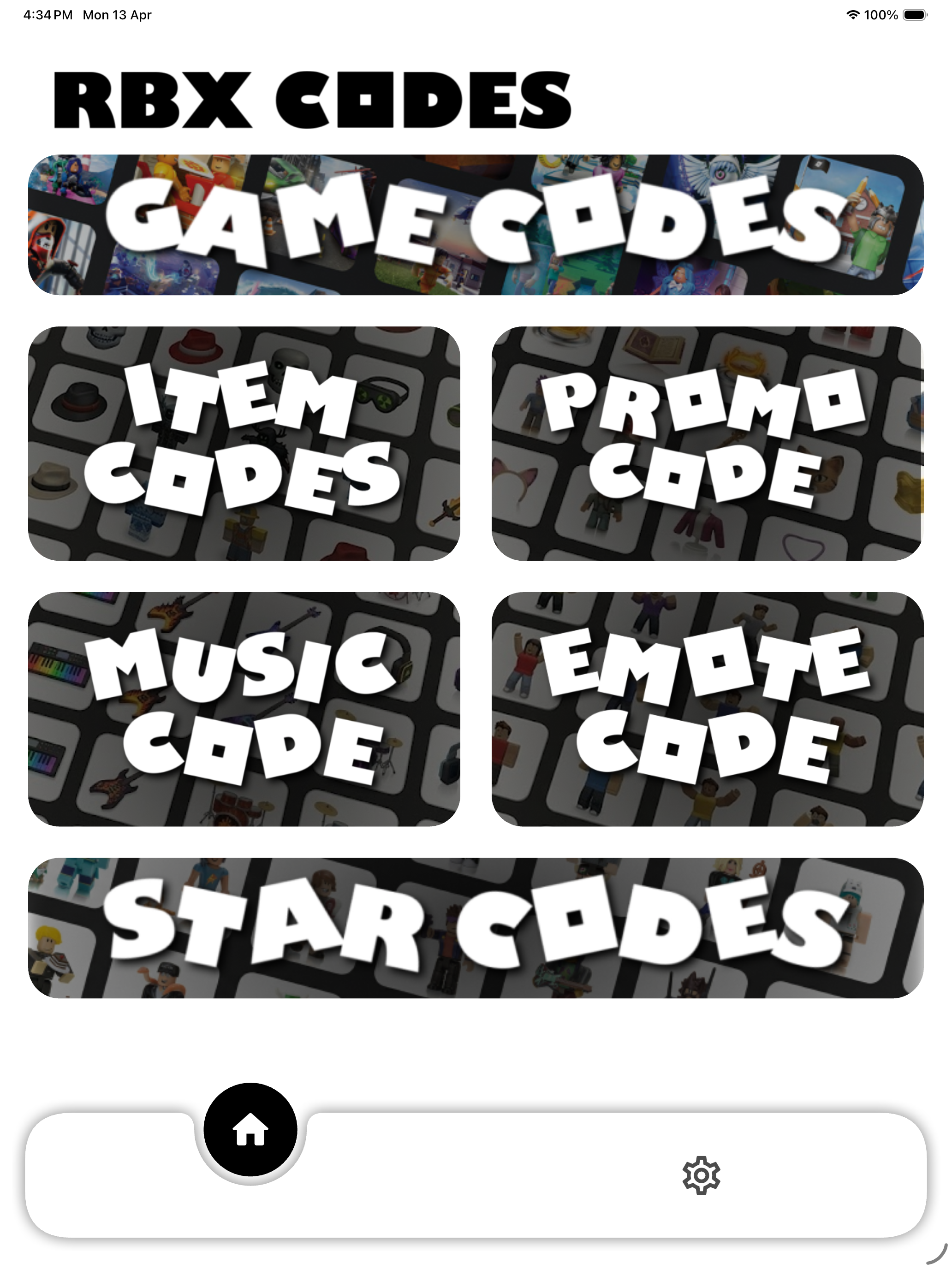 RBX Games Codes Finder Tools