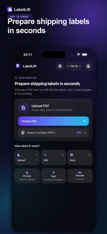 LabelLift screenshot 1