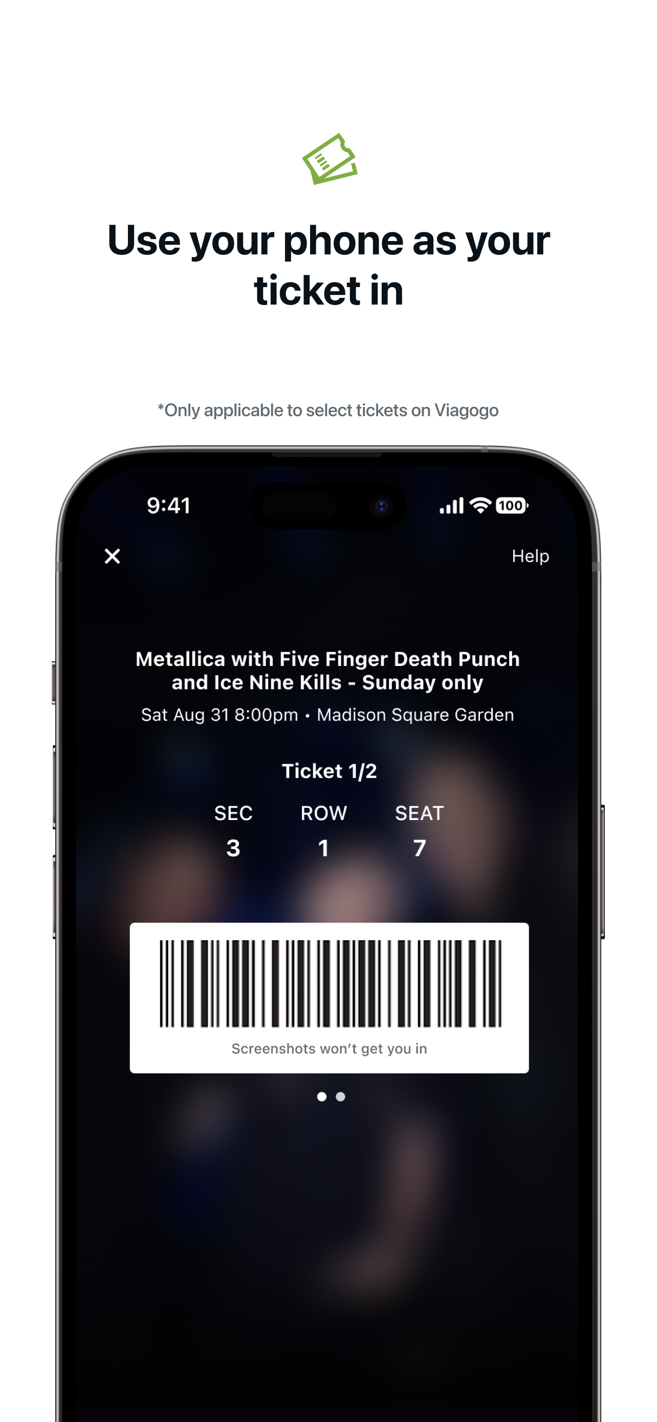 viagogo Tickets
