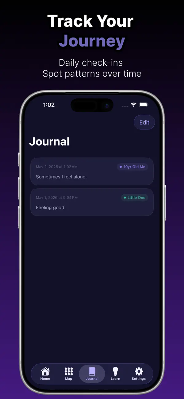 Internal Family: Parts Journal Screenshot 4