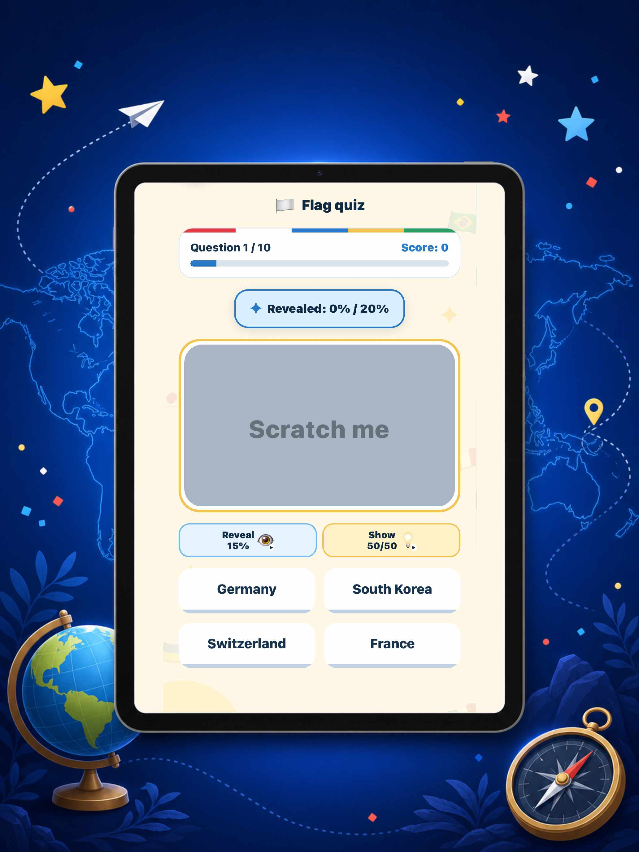 Scratch Flags Quiz screenshot 9