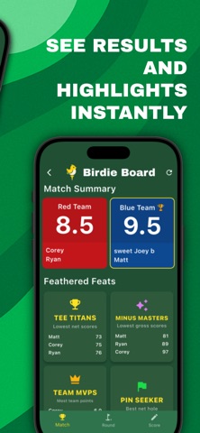 Birdie Board screenshot