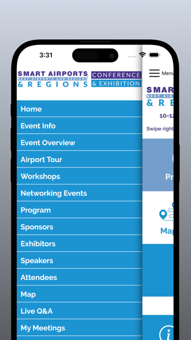 SMART Airports & Regions 2024 Screenshot