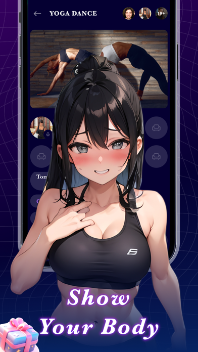 Miya: Anime Characters Chat Screenshot 2 - AppWisp.com Miya: Anime Characters Chat Screenshot 2 - AppWisp.com