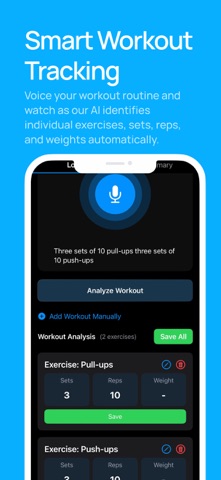 GAINS - AI Fitness Tracker screenshot