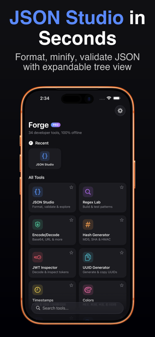 Forge — Developer Toolkit Screenshot 1 of 10