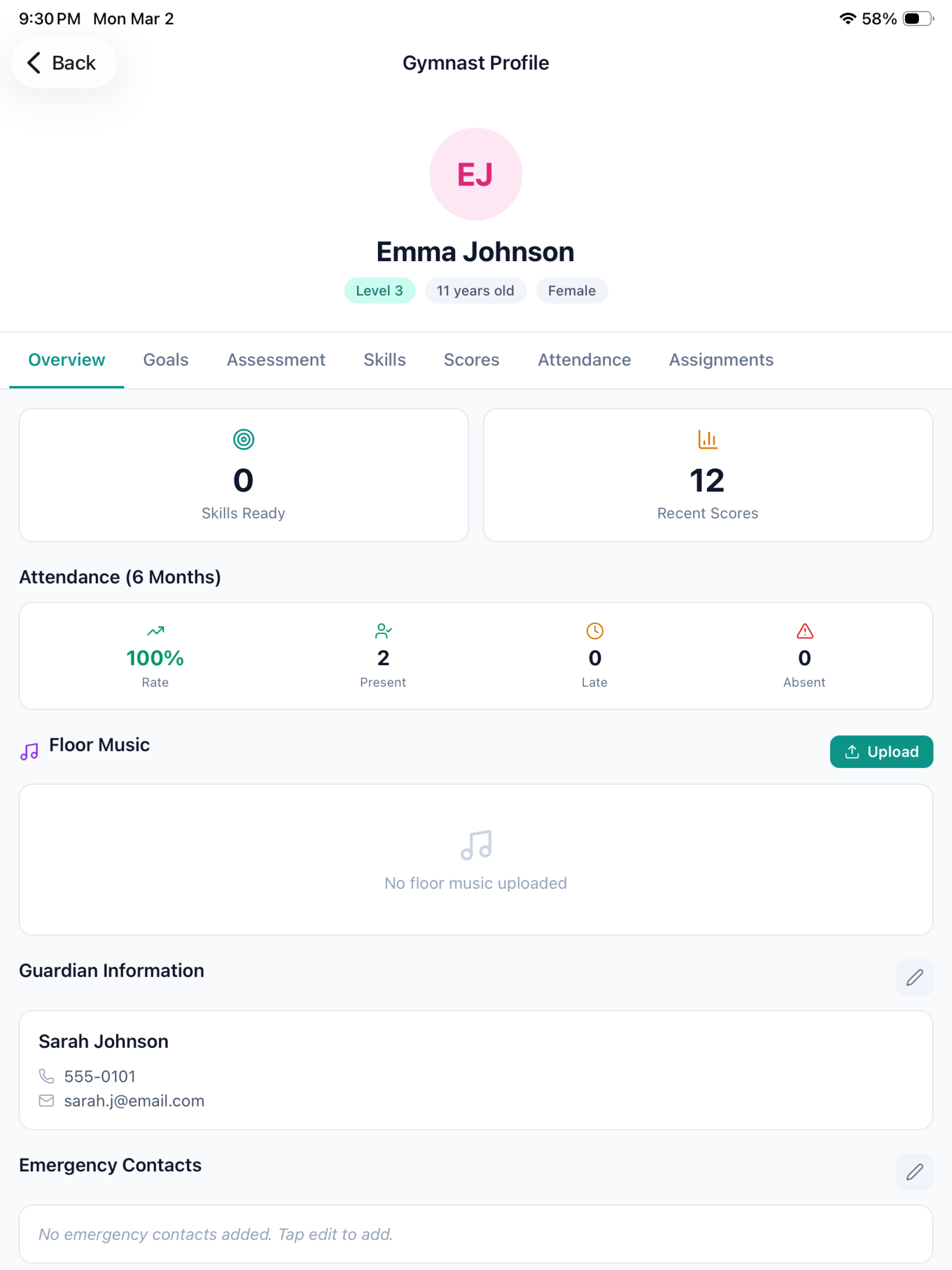 Gym TeamHub