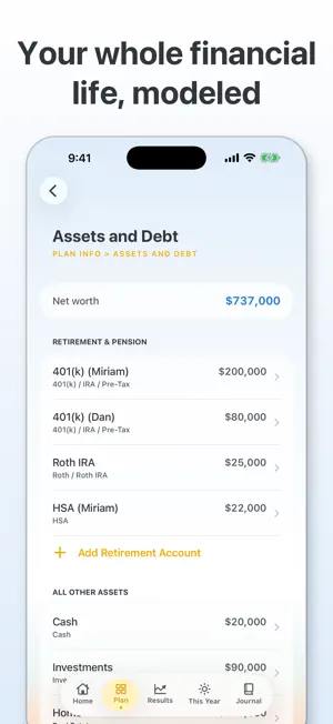 Bruce's Retirement Planner screenshot 4