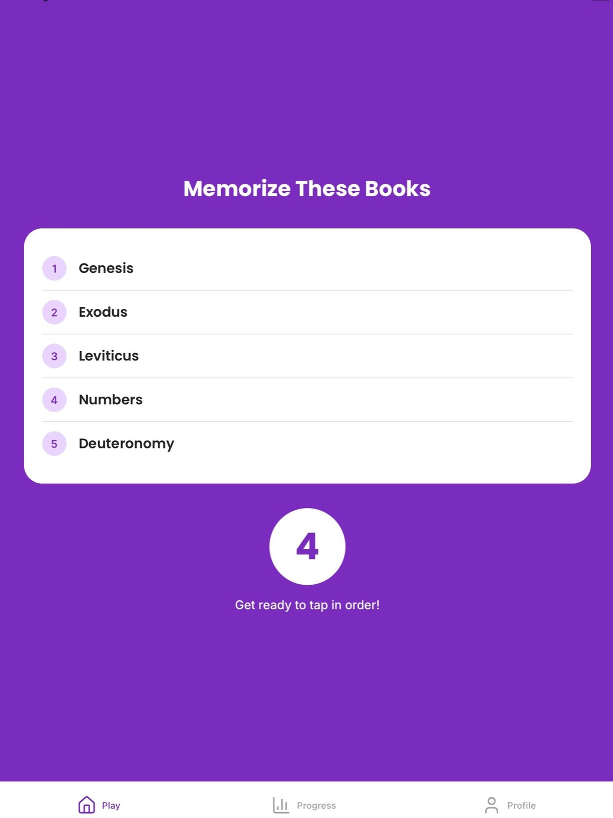 Bible Books In Order screenshot 6