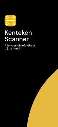 Kenteken Scanner - RDW & APK screenshot 1
