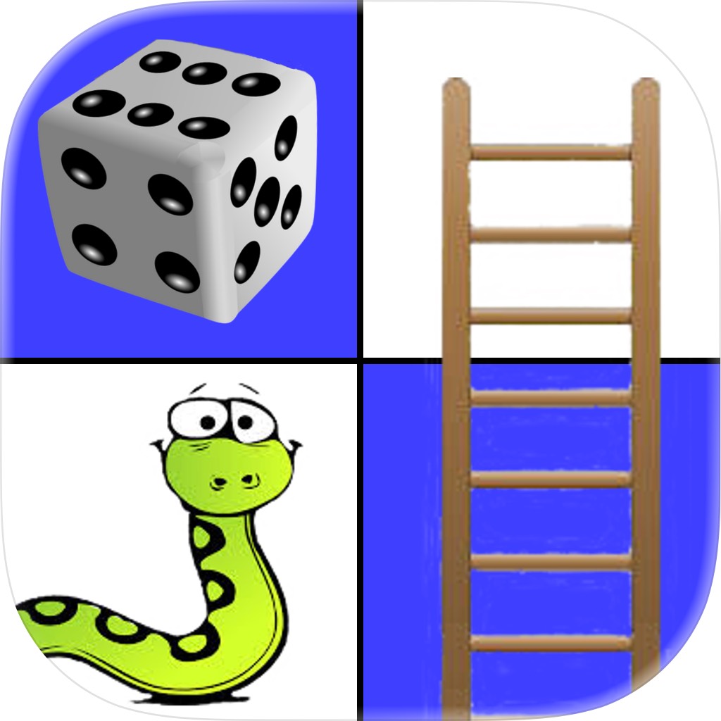 Apple App Store cover for The Game of Snakes and Ladders