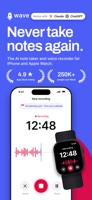 Wave AI Note Taker & Recorder new screenshot 1
