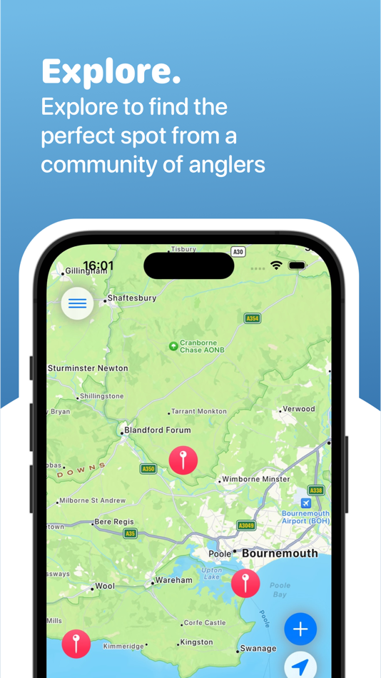 #1. Fishing Spots: Location Map (iOS) 由: Christopher Hefferman