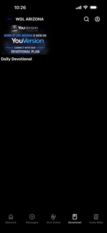 Word of Life Arizona iPhone screenshot