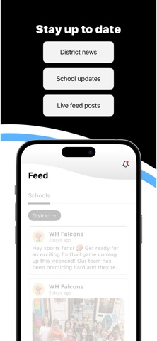 Wilcox-Hildreth Public School iPhone screenshot