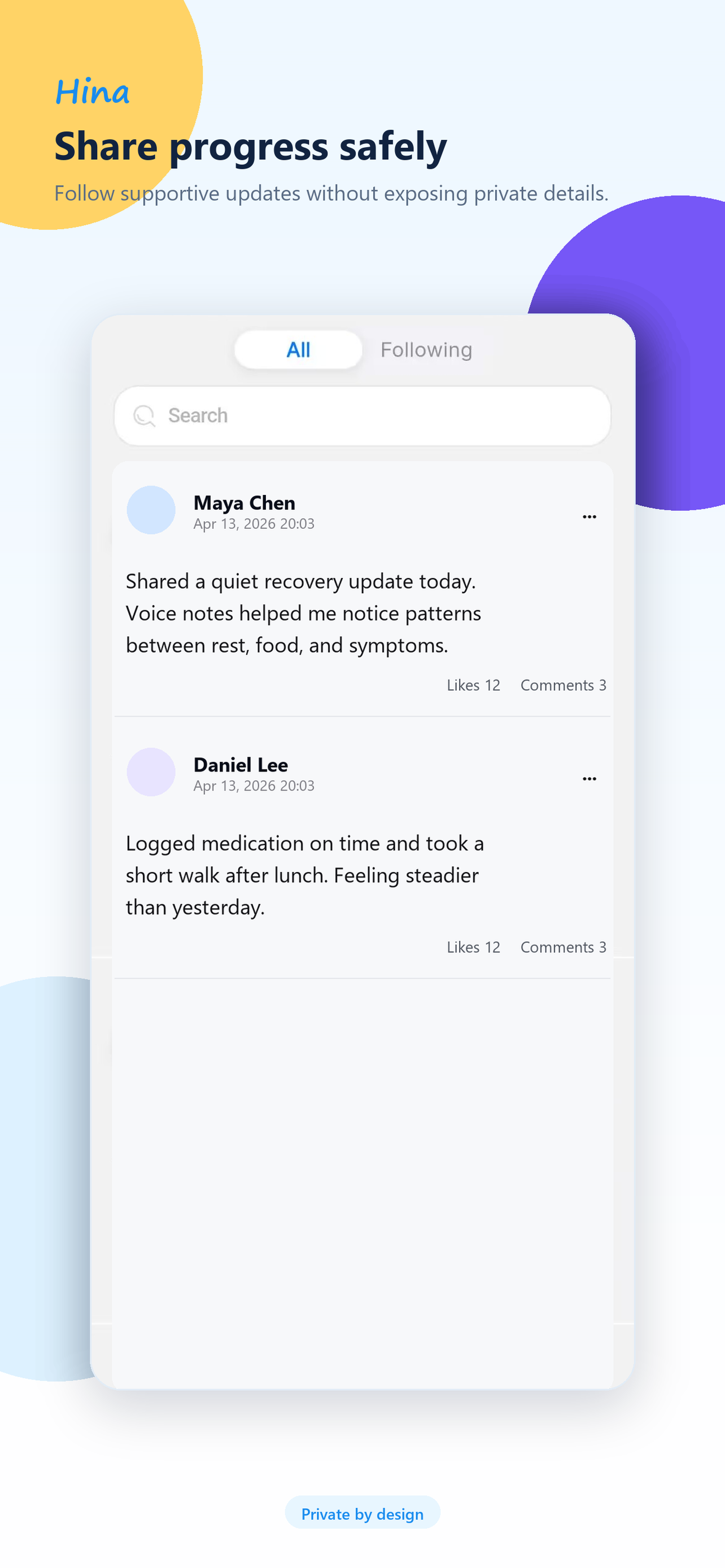 Hina: AI Health Log & Diary screenshot 4