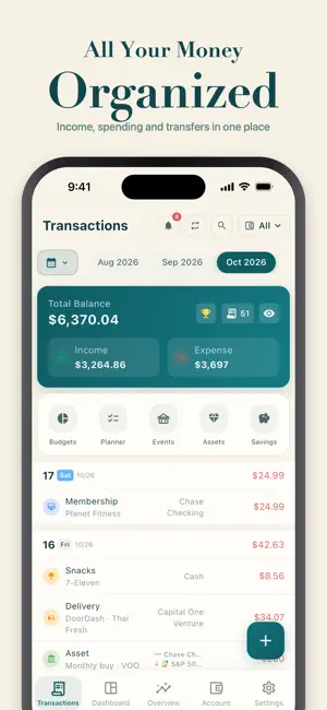 Moneto: Expense & Budget screenshot 1