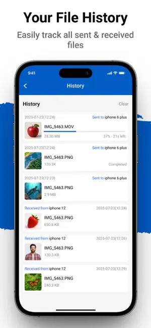 Trenzo: Transfer Files, Share screenshot 3