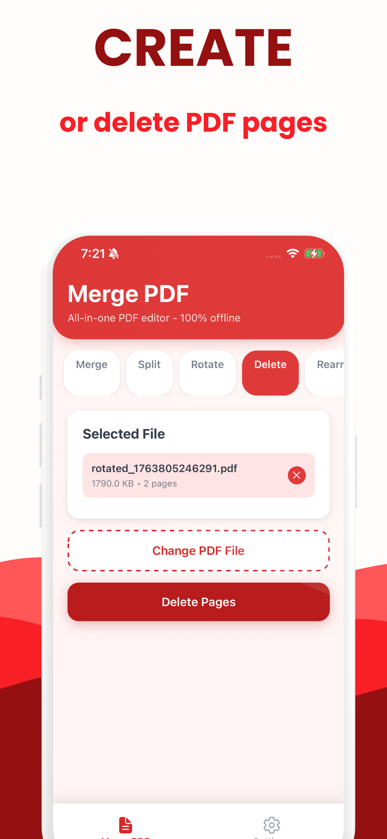 Merge PDF: Combine PDF & Split