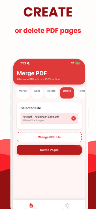 Merge PDF: Combine PDF & Split Screenshot 3 of 5