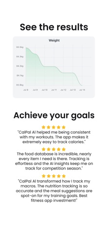 CalPal AI: Calorie Counter screenshot
