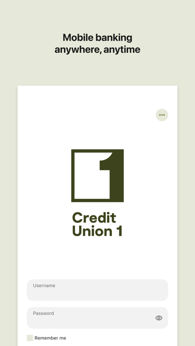 Screenshot 1 of Credit Union 1 Alaska App