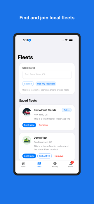 Meter Rider App Screenshot 2 of 3