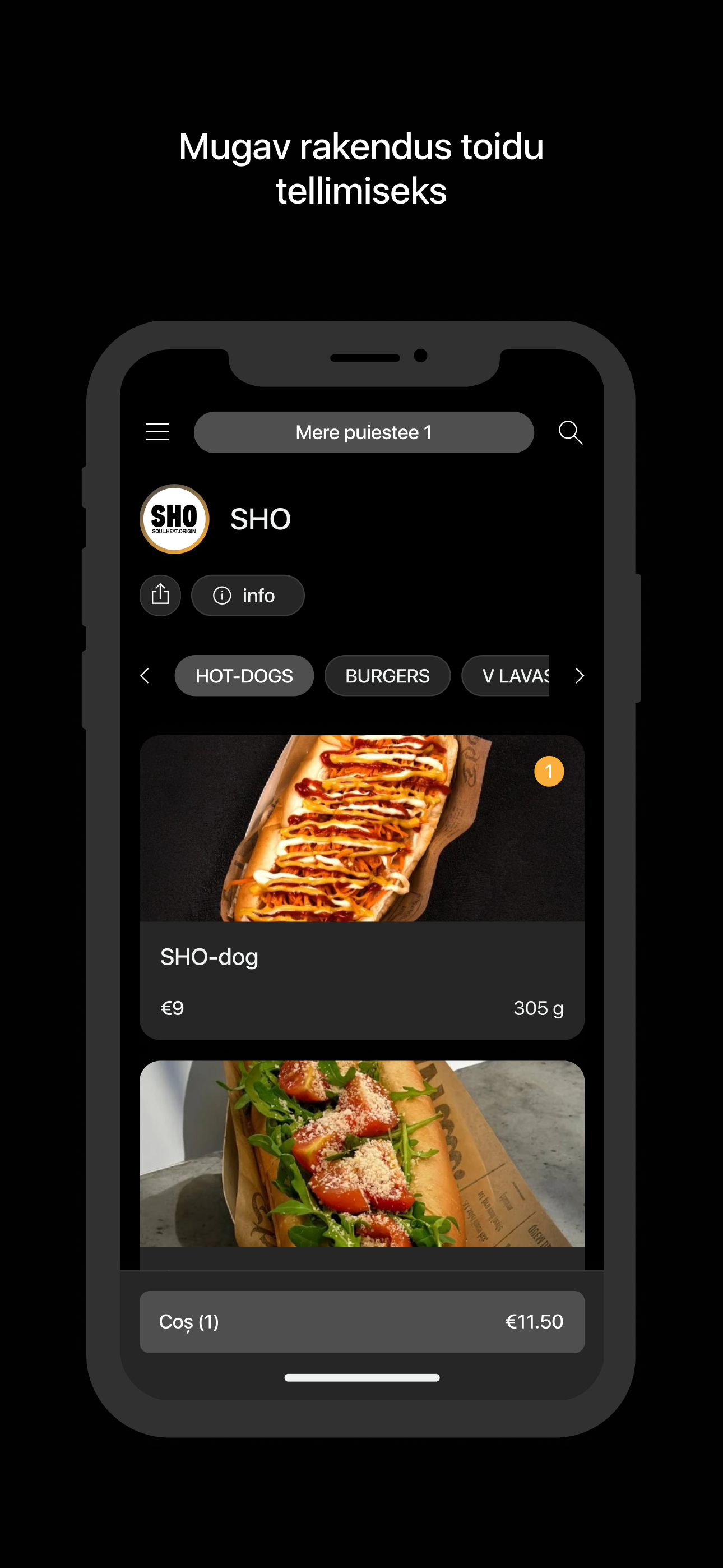SHO — hingega tänavatoit