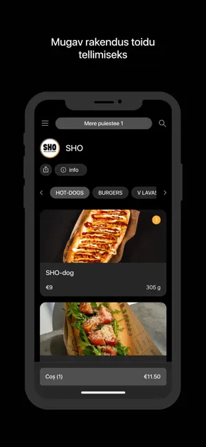 SHO — hingega tänavatoit screenshot 1