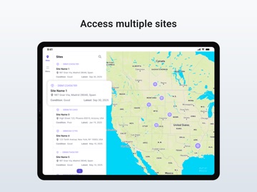 Zeitview Asset Insights iPad screenshot