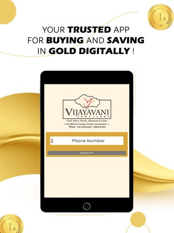 VIJAYAVANI JEWELLERS iPad screenshot
