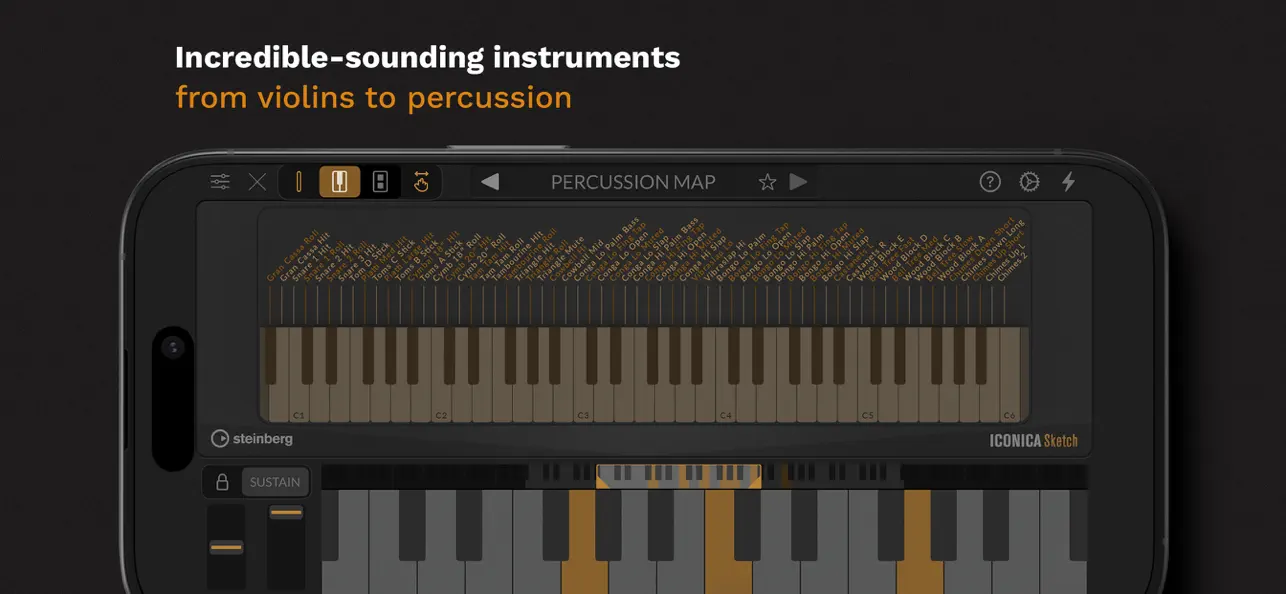 Screenshot #2 pour Iconica Sketch - Orchestra app