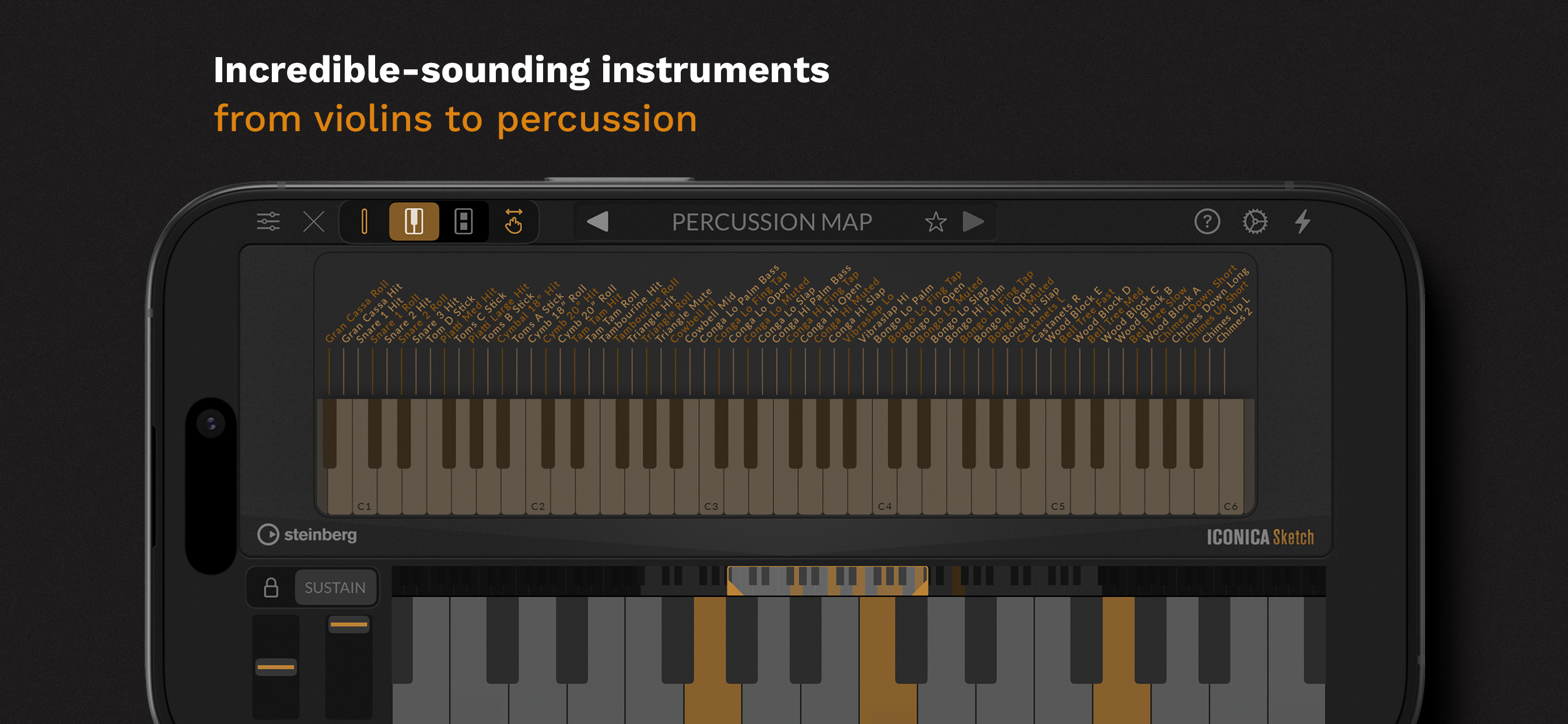 Iconica Sketch - Orchestra app screenshot 3