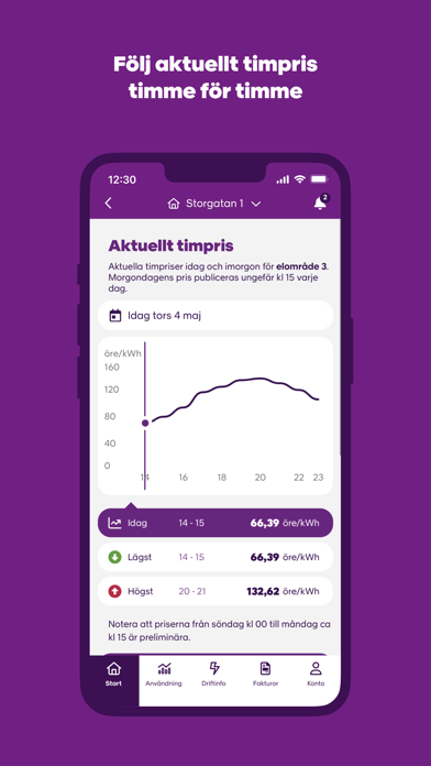 Skellefteå Kraft Screenshot