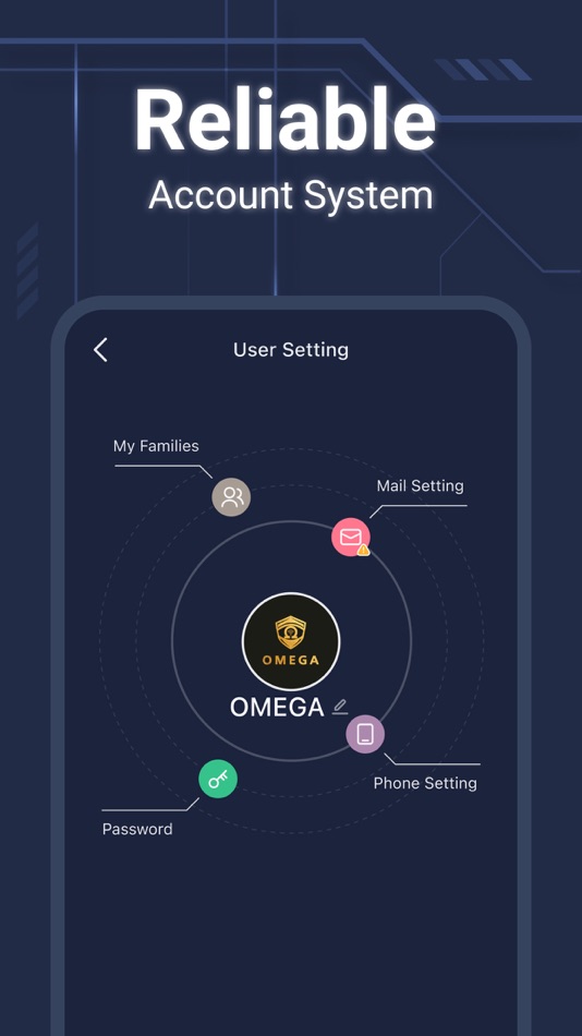 #4. OMEGA ALARM PRO (iOS) 由: Dinsafer Innovation Co.,Ltd