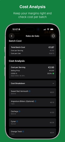 Jarra: Batch Cocktails & ABV screenshot