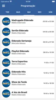 rádio eldorado fm 87.9 iphone screenshot 2