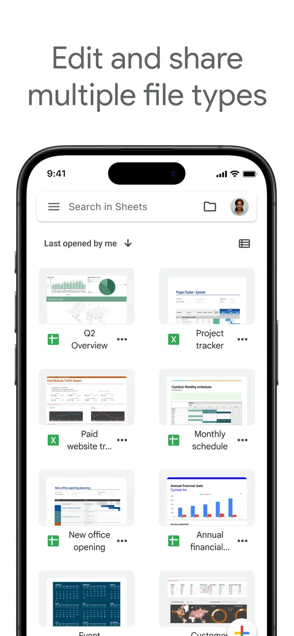Screenshot #3 pour Google Sheets