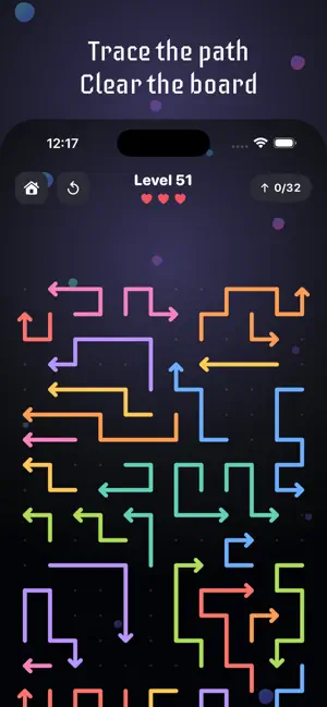 Arrow - Tap and solve puzzle screenshot 1
