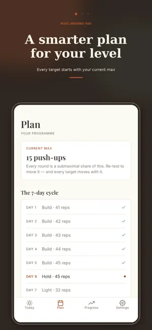 My Trainer: Push Ups screenshot 2