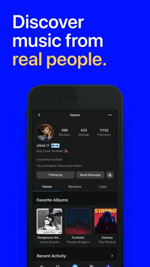 Musicboard: Albums & Songs screenshot 4