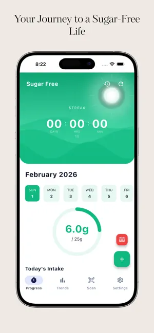 Ai SugarFree: Quit Sugar Now screenshot 1