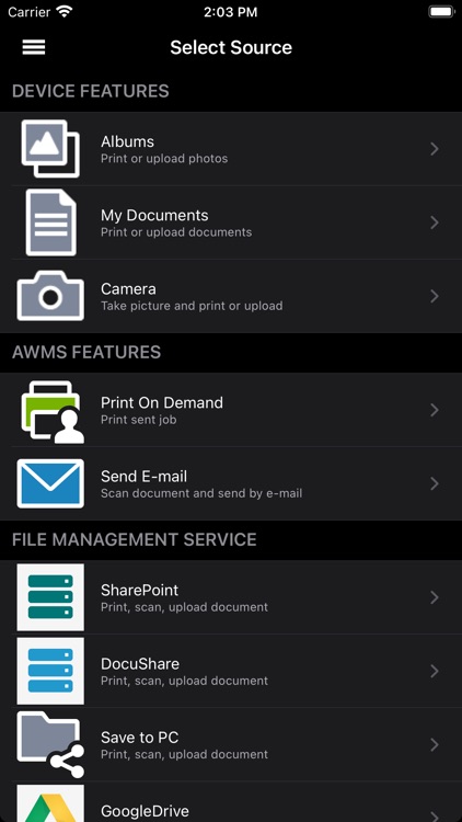 ApeosWare MS Mobile 2