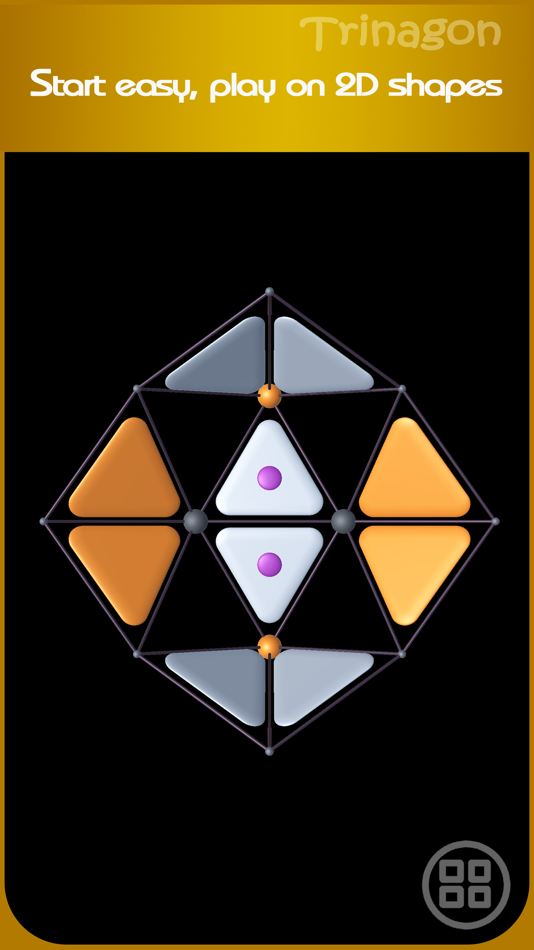 #3. Trinagon 3D Logic Puzzle (iOS) 由: lucas pradlwarter