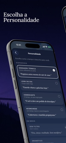 Feel: Clima Além dos Números iPhone screenshot 4