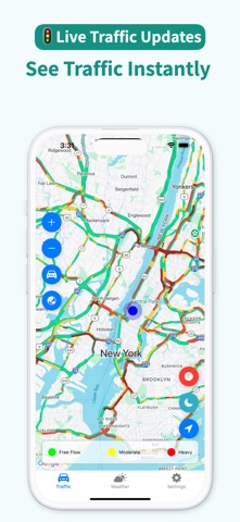 Real-Time Traffic & Navigation Screenshot 2 of 6
