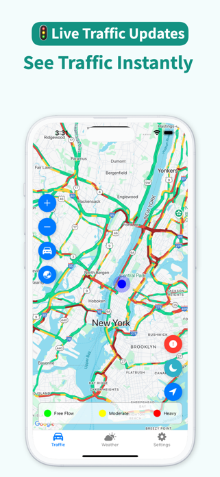 Real-Time Traffic & Navigation Screenshot 2 of 6