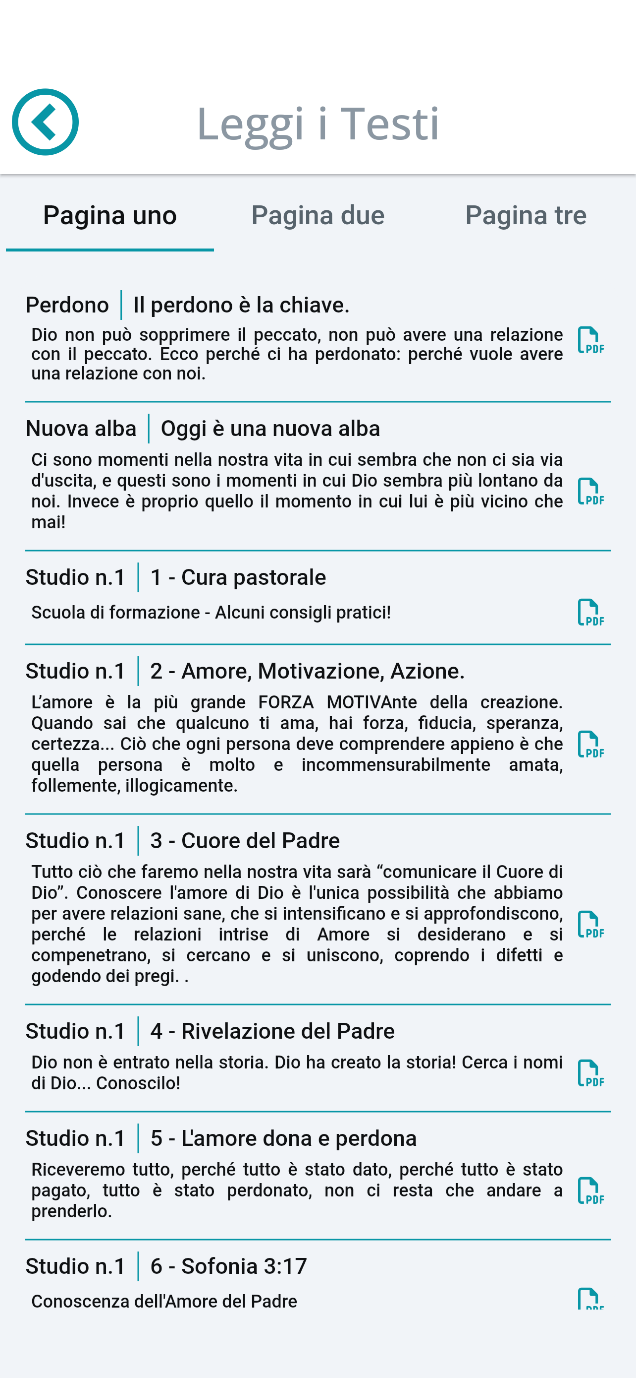 CRISTINA RICCI MINISTRIES