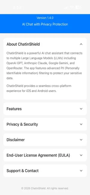 ChatinShield screenshot 3